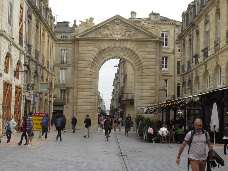 Oude stadspoort in Bordeaux